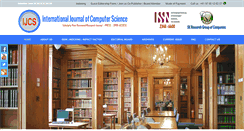 Desktop Screenshot of ijcsjournal.com
